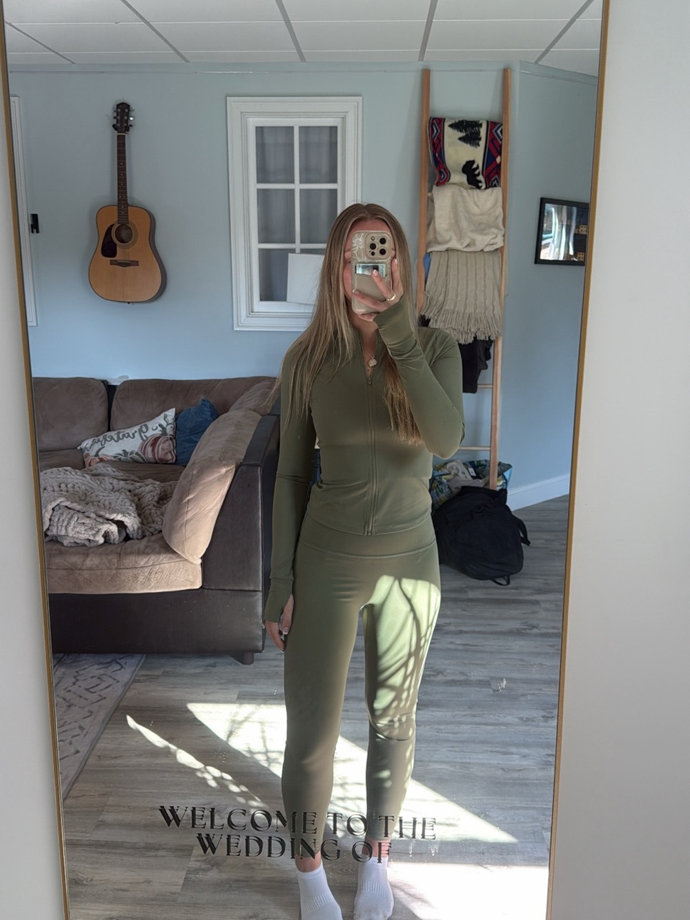 Amazon Olive Green Women's Zip-Front Active Jumpsuit